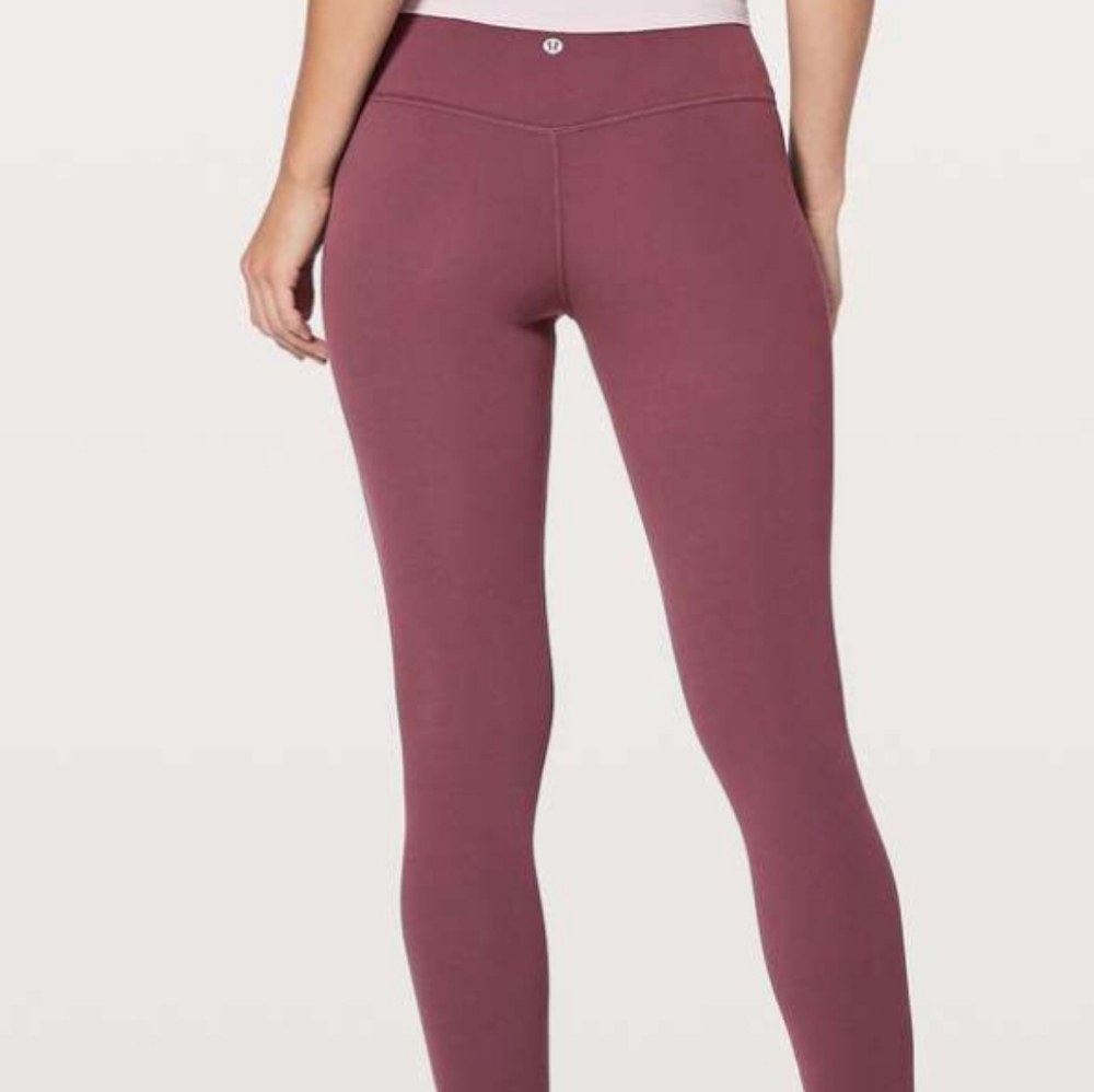 Lululemon Align V Waist Leggings Mauve Size 8